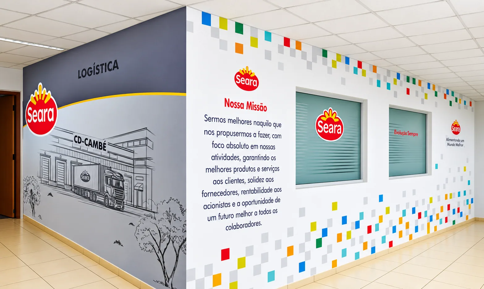 Projeto Yellow Print: Plotagem de ambientes